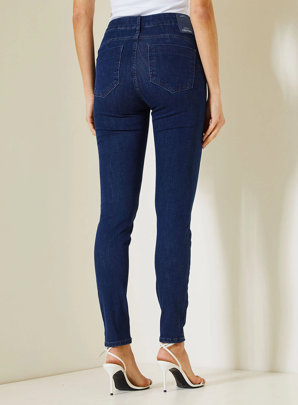 Calça Jeans Feminina Graciane Skinny Índigo 4
