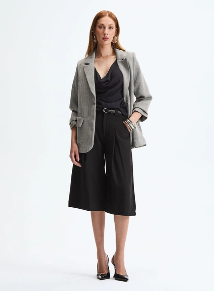 Blazer Over Alfaiataria Listrado