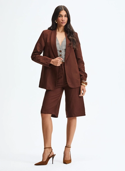 Blazer Comfort Com Linho