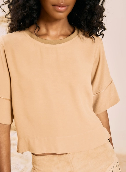 Camiseta Cropped Boxy