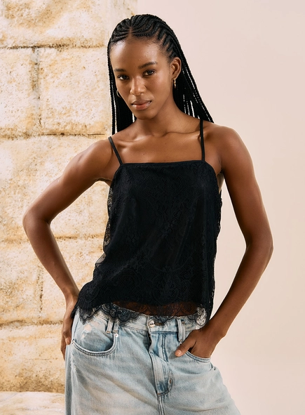 Blusa Em Renda Bohemian