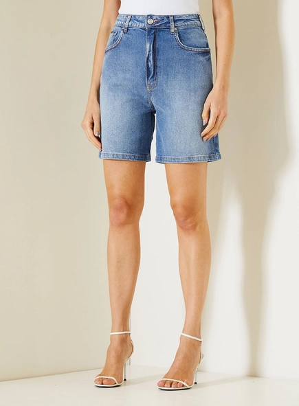 Bermuda Jeans Feminina Anne
