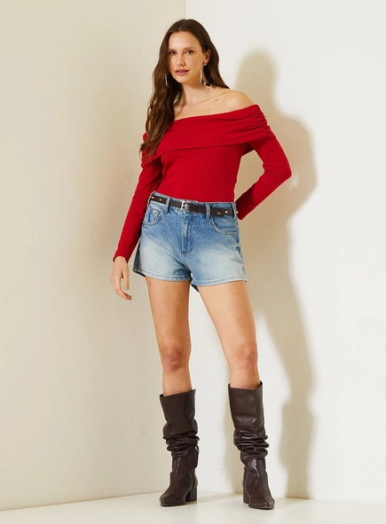 Short Jeans Bella Feminino