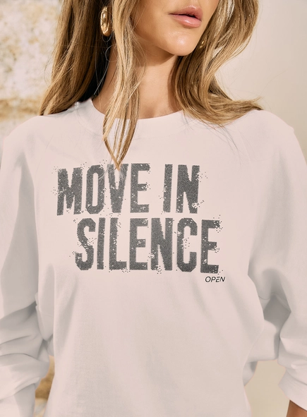 Blusão Manga Longa Move In Silence