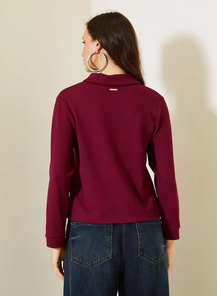 Polo Feminina Comfort Manga Longa