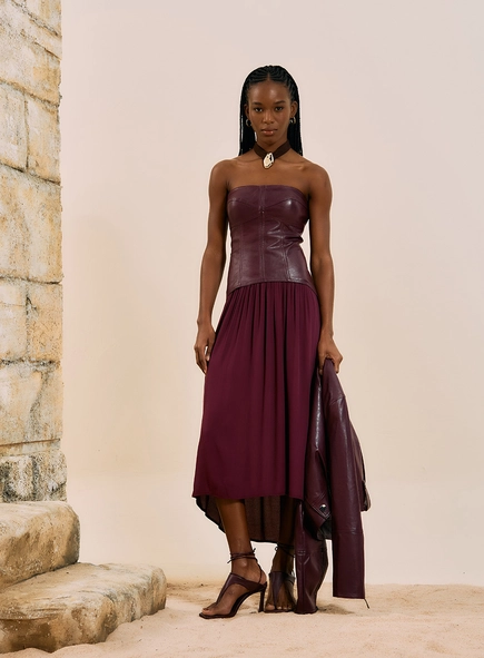 Vestido Midi Tomara Que Caia Corset