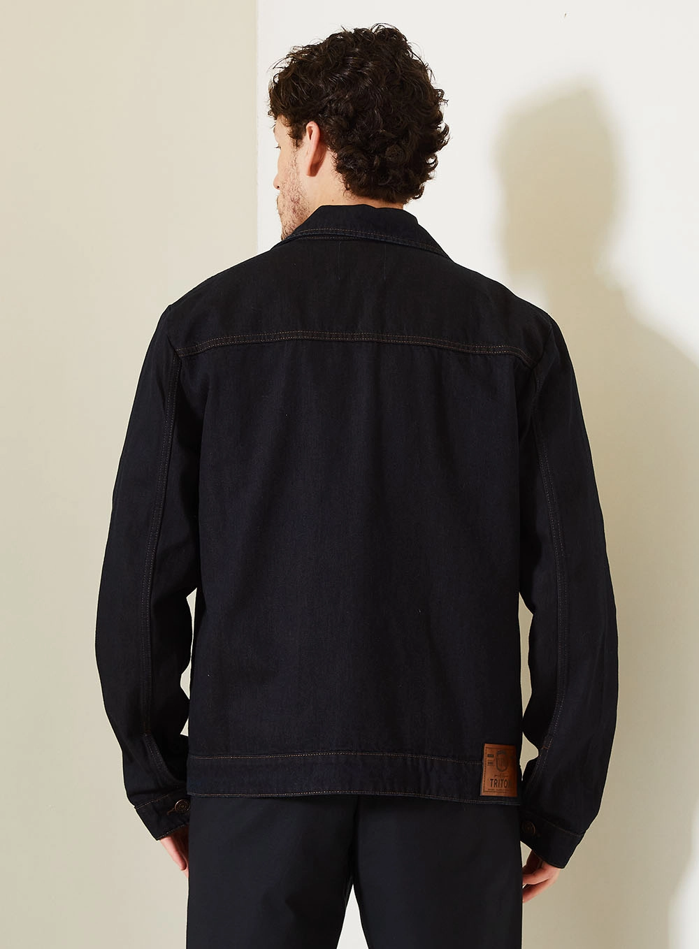 Jaqueta Jeans Masculina Over Trucker Índigo 2