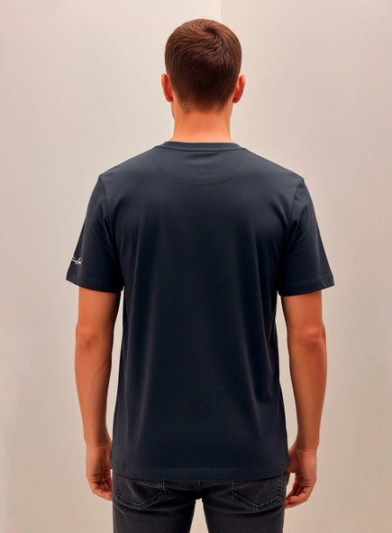 Camiseta Slim Estampa Alto Relevo