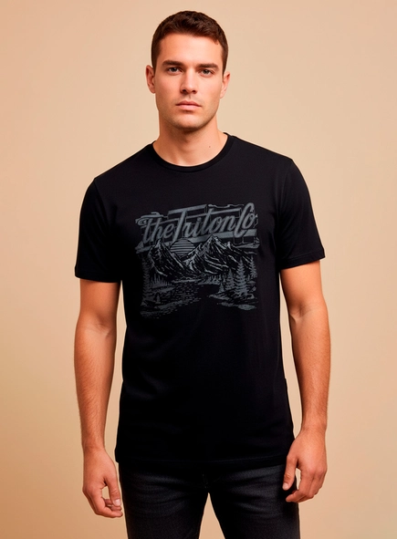 Camiseta Slim Com Estampa