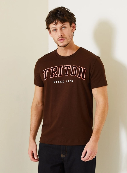 Camiseta New Com Estampa College