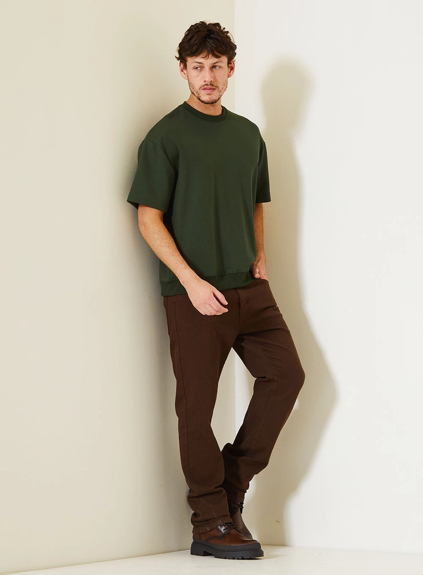 Camiseta Masculina Oversized Verde 3