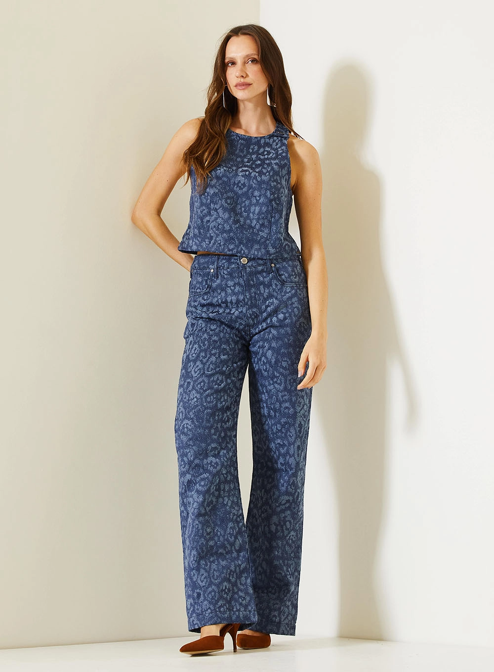 Blusa Fashion Halter Estampada Estampados 3