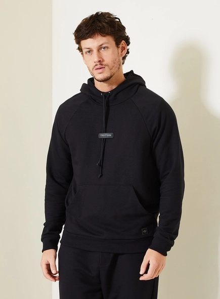 Blusão Fleece Masculino Com Bolso Canguru