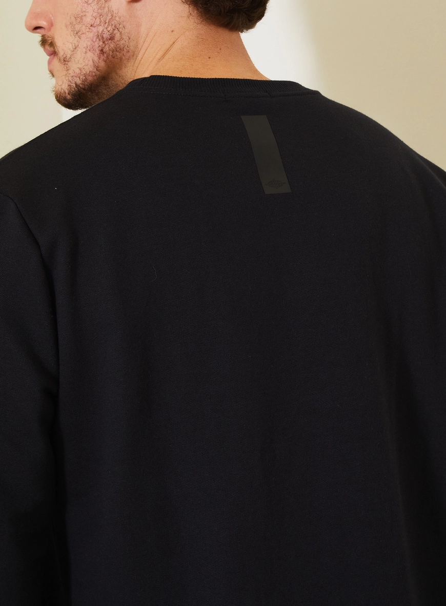 Blusão Moletom Comfort Preto 3