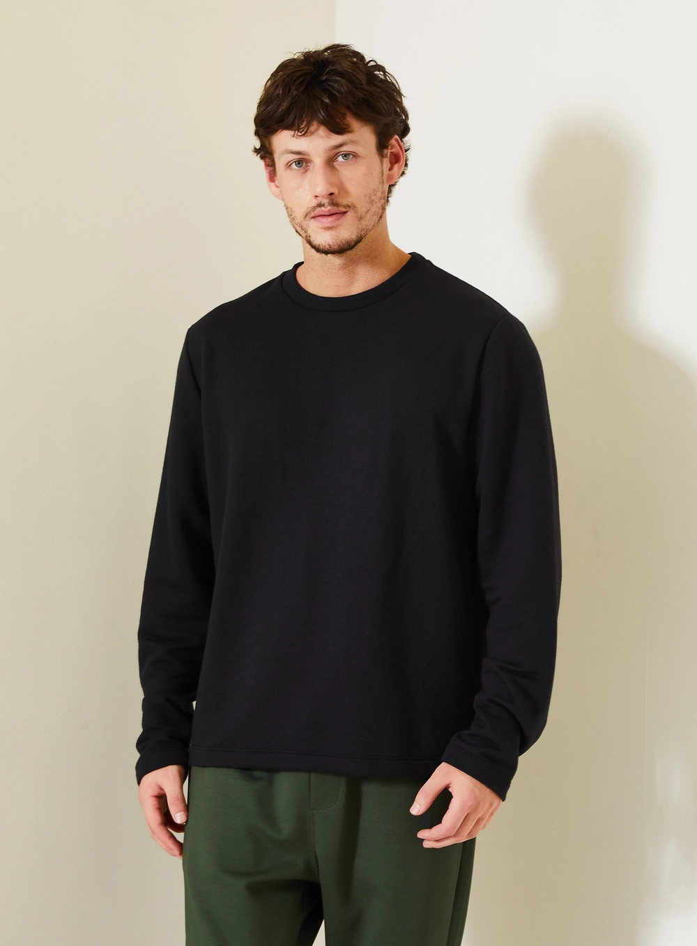 Blusão Moletom Comfort Preto 2