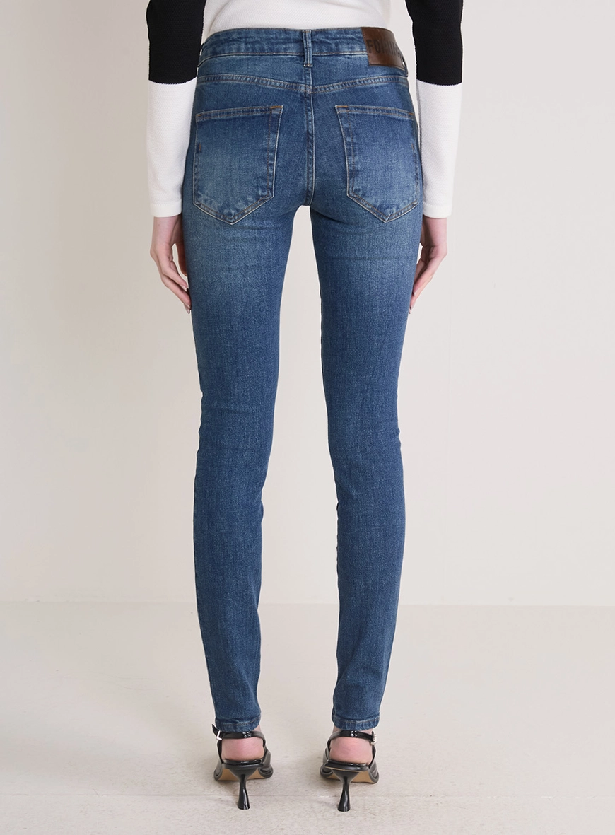 Calça Jeans Feminina Marisa Skinny Índigo