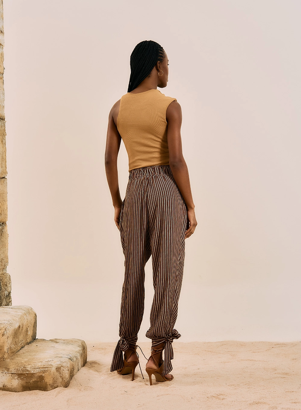 Calça Jogger Listrada Estampados 2