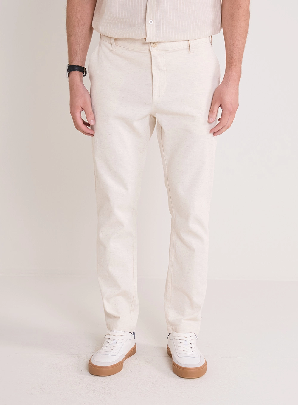 Calça Masculina Alfaiataria Reta - Johann Off 2