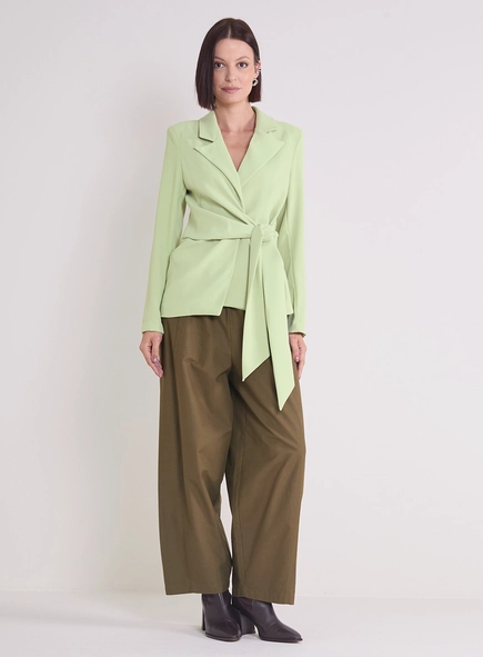 Blazer Alfaiataria Com Amarração