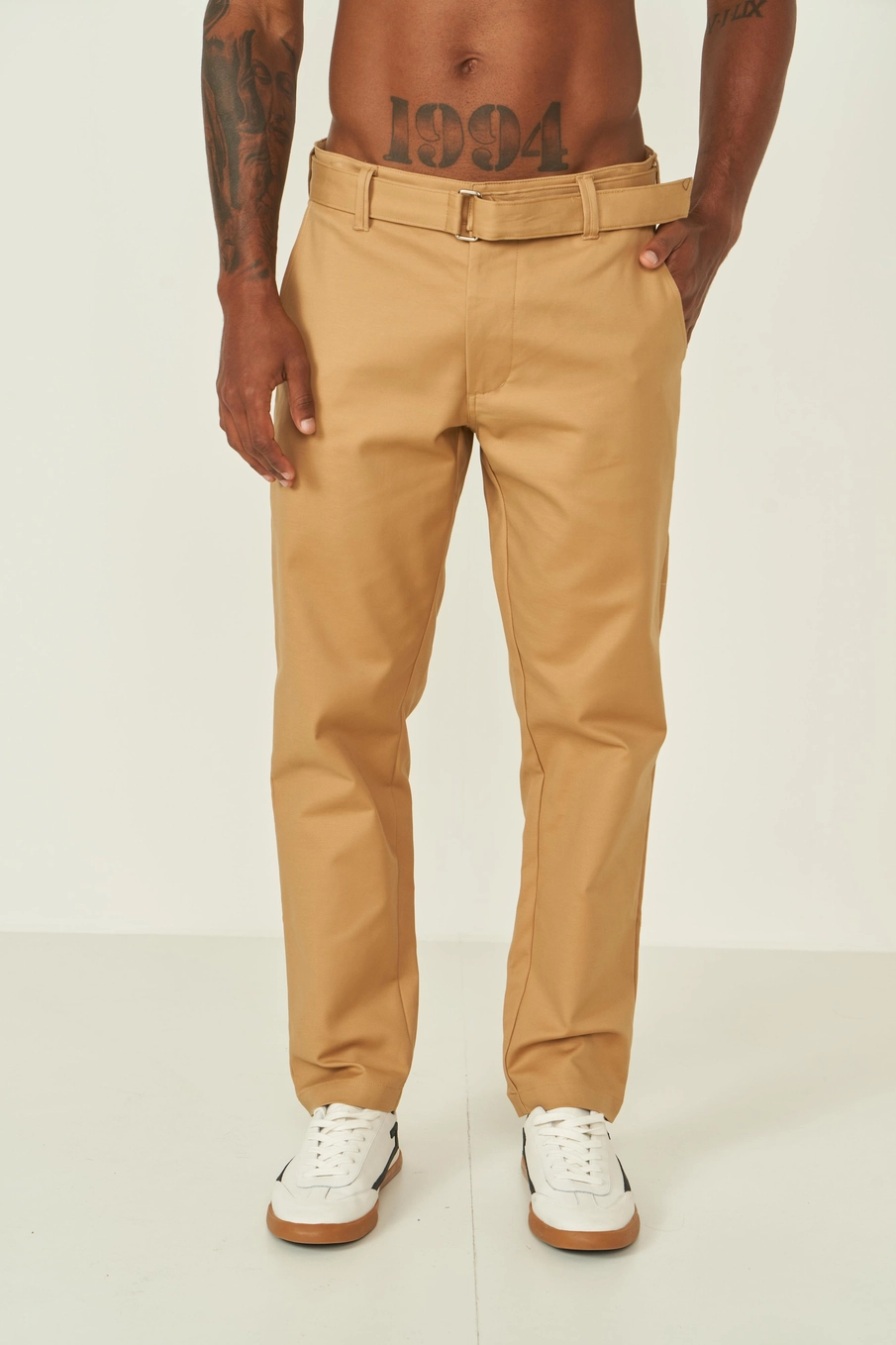 Calça Masculina Alfaiataria - Alexandre Bege