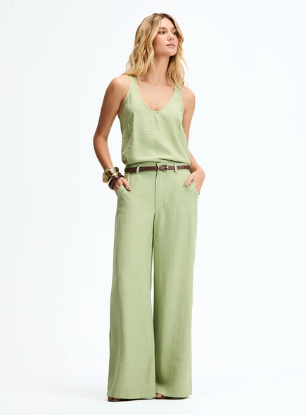 Calça Alfaiataria Pantalona