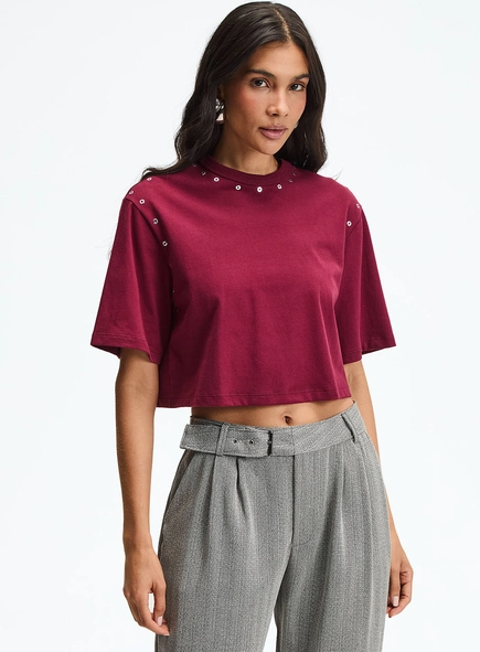 Camiseta Comfort Com Aplicação