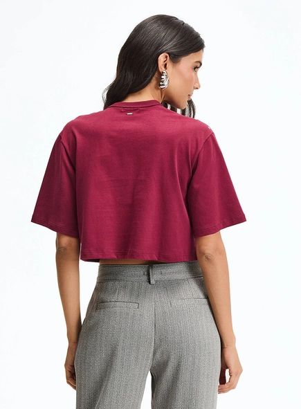 Camiseta Comfort Com Aplicação