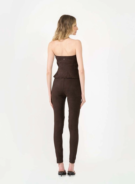 Calça Legging Suede