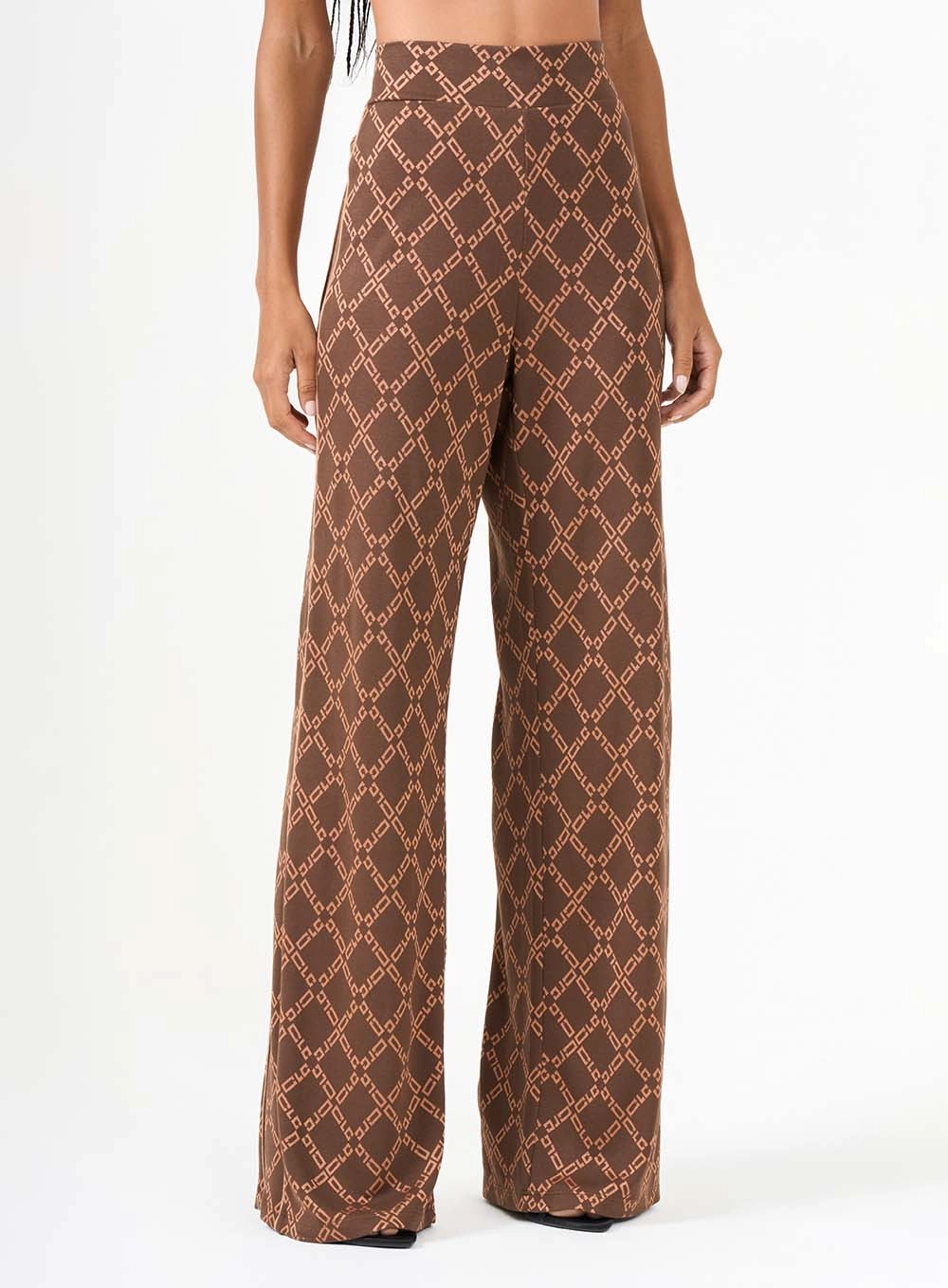 Calça Feminina Reta Alta Estampados 3