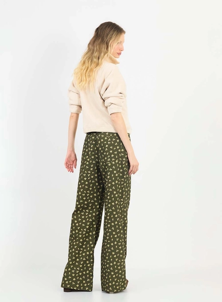 Calça Sarja New Flare Green Liberty