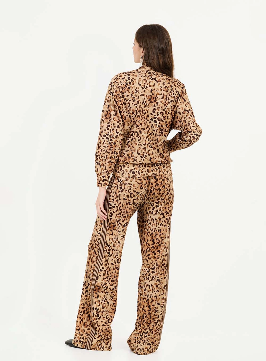Calça Comfort De Cós Alto Feline Estampados 2