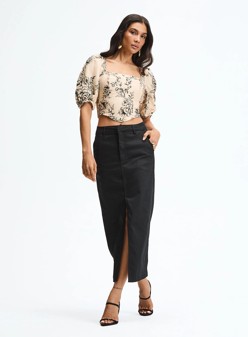 Blusa Corset Estampada Estampados 3