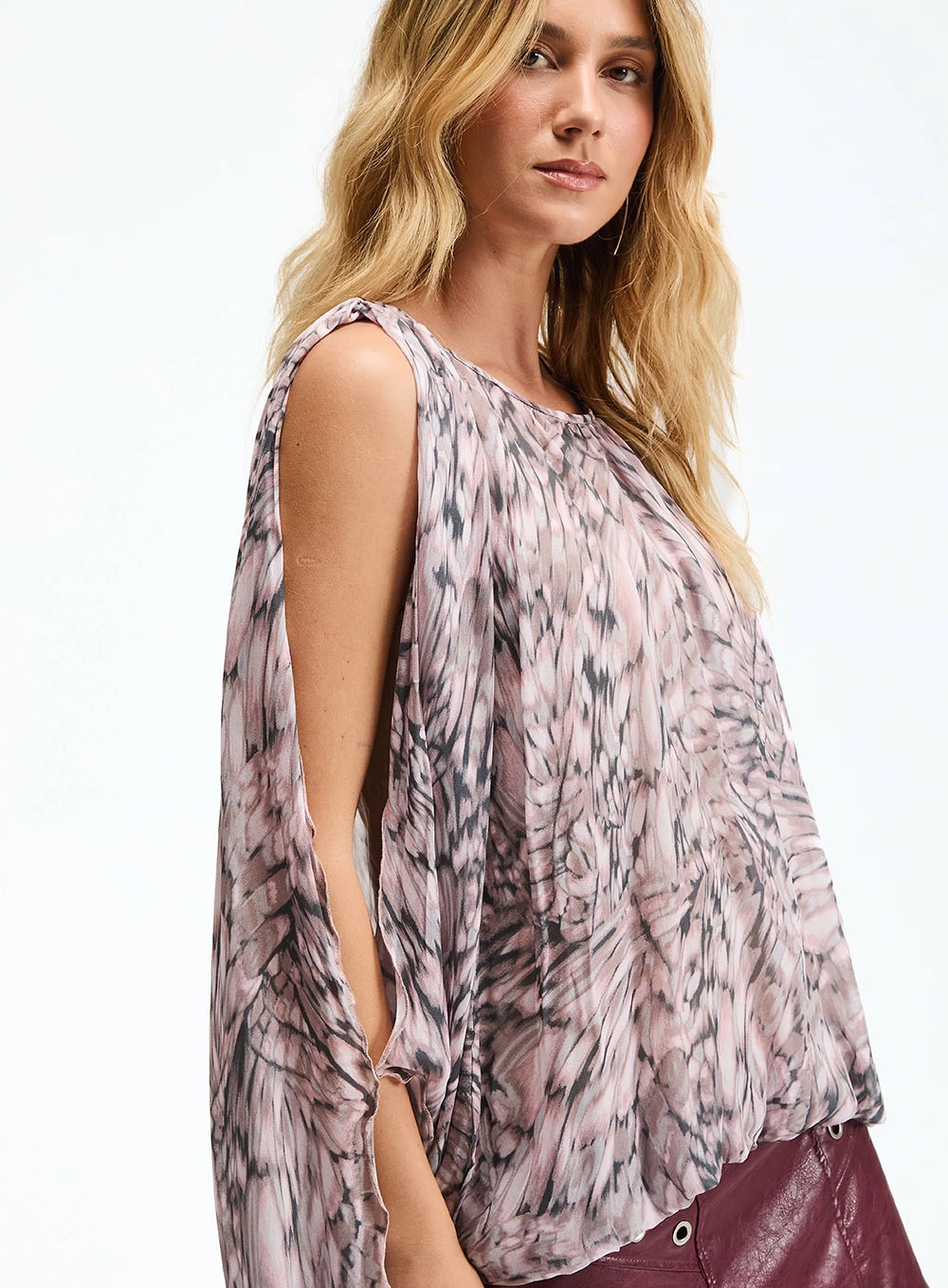 Blusa Estampada Balonê Estampados 3