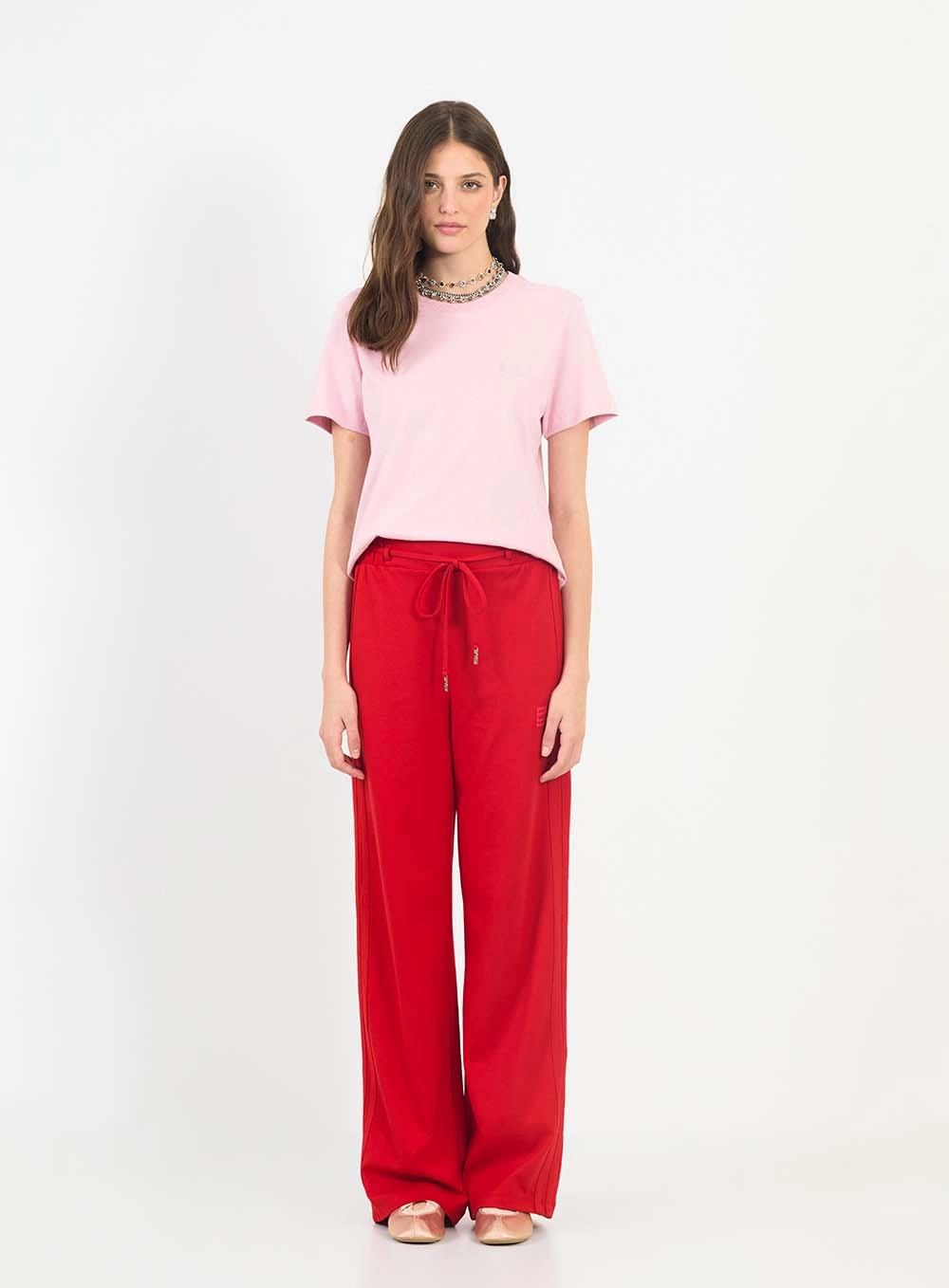 Camiseta Feminina Básica Regular Rosa 4