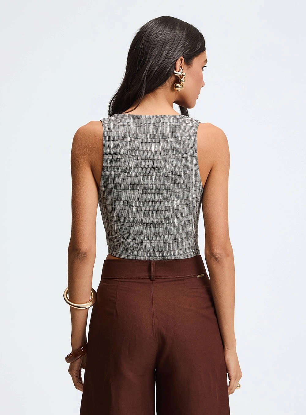 Colete Alfaiataria Slim Estampado Estampados 3