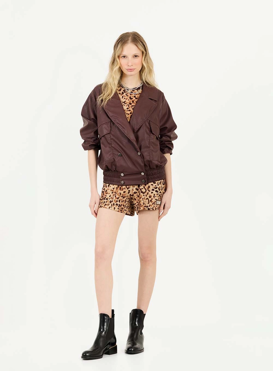 Camiseta Feminina Over Box Feline Estampados 6