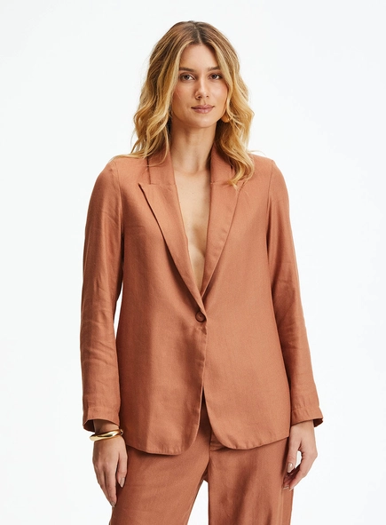 Blazer Comfort Com Linho