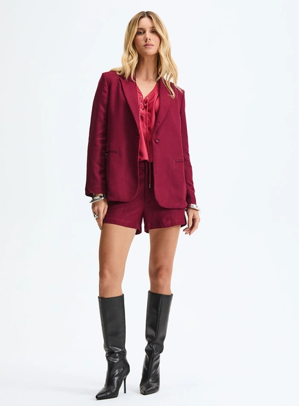 Blazer Comfort Com Linho