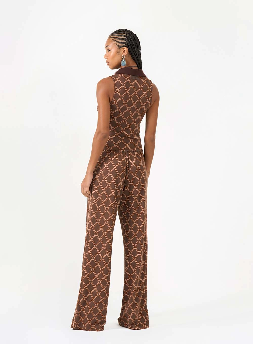 Blusa Slim Transpassada De Jaquard Estampados 4
