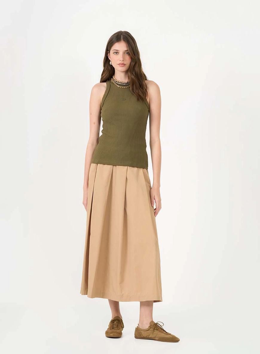 Regata Canelada Slim Verde 3