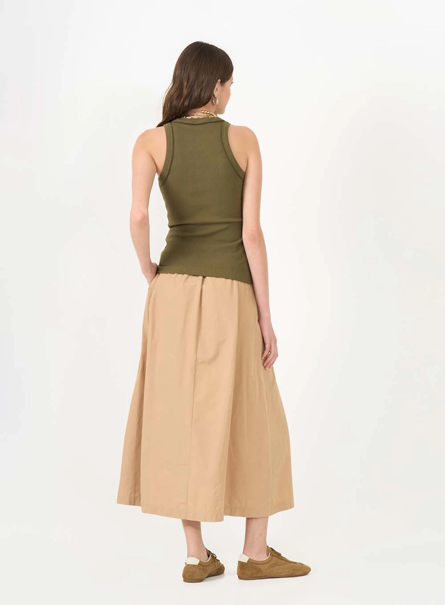 Regata Canelada Slim Verde 4