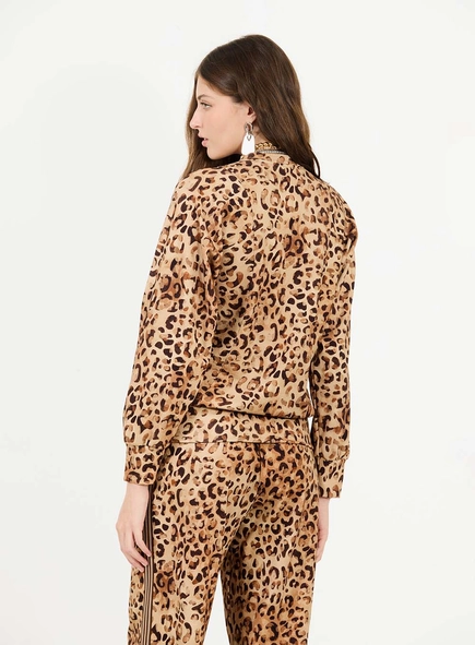 Blusão Boy Estampado Com Sobreposição