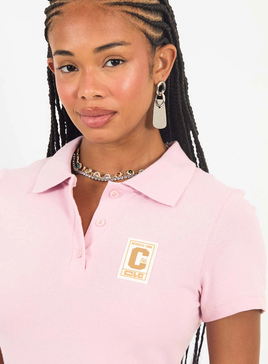 Vestido Polo Small Curto Rosa 5