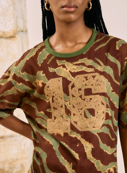 Camisa Oversized Estampada