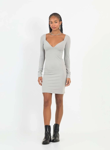 Vestido Curto Small Manga Longa