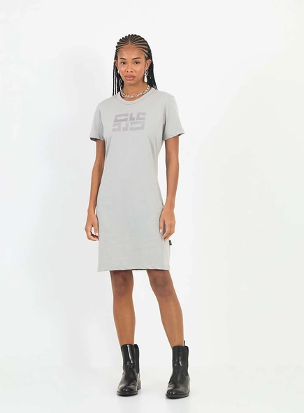 Vestido Curto Estilo T-shirt Dress