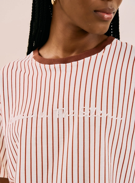 Camiseta Reta Listrada
