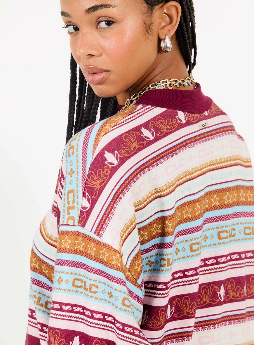 Vestido Moletom Estampado Com Punho E Barra Em Rib Estampados 6