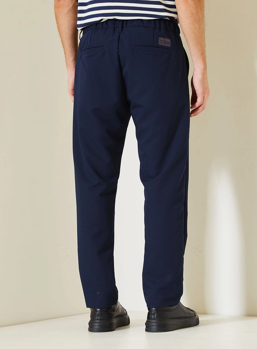 Calça Harry Masculina Com Bolsos Embutidos Azul Darkness 4