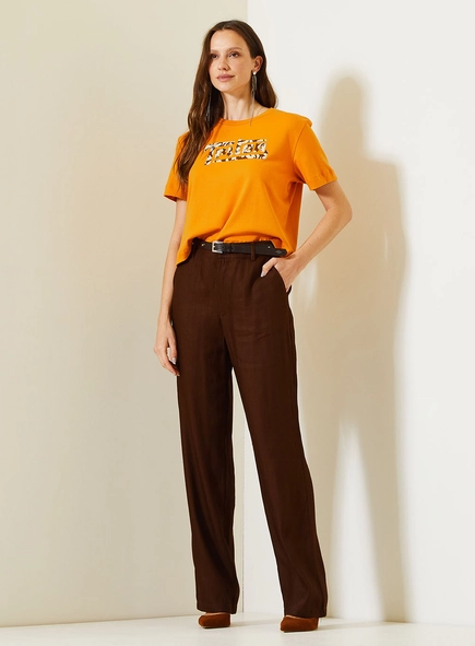 Calça Feminina Alfaiataria Reta